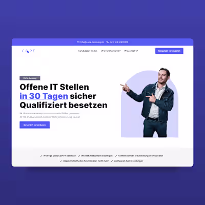 Connect Personalberatung | Webflow
