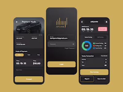 Arsann – Streamlined Parking Management for Valet & Self-Parking