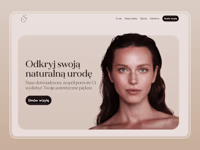 CS Cosmetology Center (Framer development)