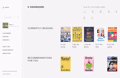Goodreads Social-First Redesign
