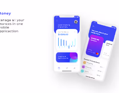 Money: A fintech mobile App Design