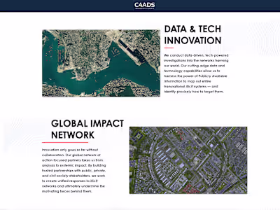 C4ADS - React/Next.js & MapBox