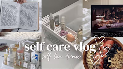 Self Care Youtube Thumbnail