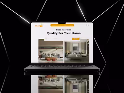 Boss Interiors - Web Design