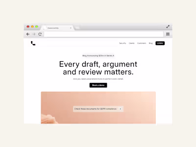 Leya - Sleek & Modern Website