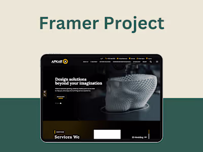 Afkar | Framer Project