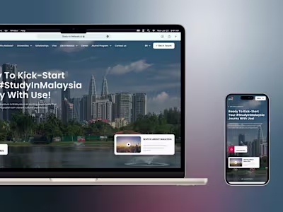 Study in Malaysia – Corporate Website for Central Asian Students