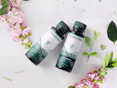 THERAMAG MAGNESIUM LABEL DESIGN