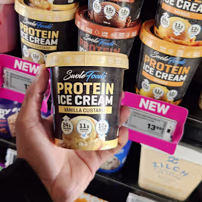 Just wrapped up some visual work for a high-protein ice crea...