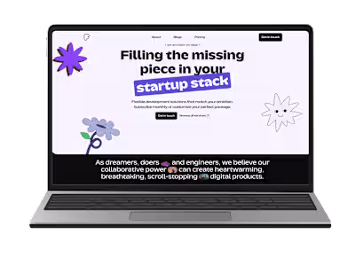 Webflow Site for Foam On Latte Inc. 