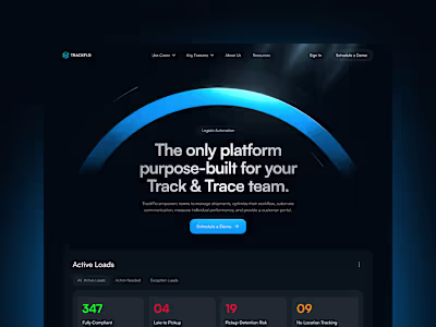 TrackFlo — Website Design & Framer Development