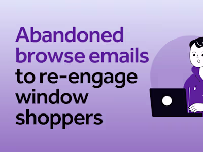 Browse Abandonment Email Sequence