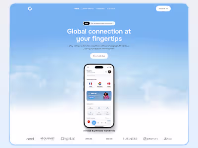 Framer Landing Page Design and Build