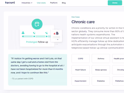 Clean and professional website for IA Startup