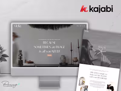 Kajabi Website Template Development