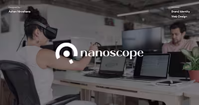 nanoscope | Branding & Web design Project