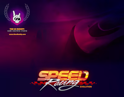 SPEED RACING - GAME UI ART