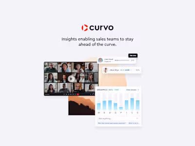 Curvo AI ✕ Sales intelligence [Product]