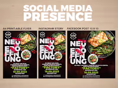 Brand Identity Design for Restaurant. 