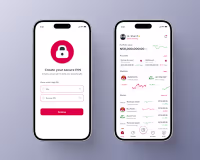 CapitalX - Mobile App Design