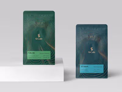 Si Cafe - Packaging Design