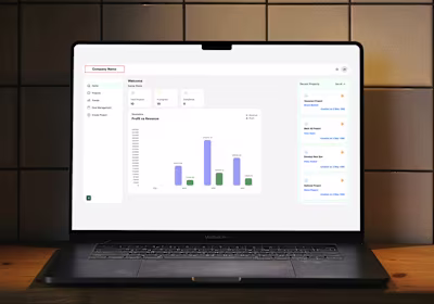 Custom Project Cost Estimator for Landscaping Company