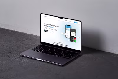 FINTECH WEBSITE DESIGN