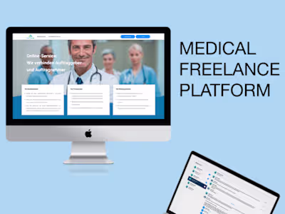 Medical freelance platform