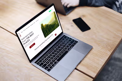 Wine Landing page 