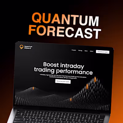 A dark, data-driven website designed