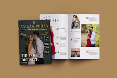 Turning a love story into a keepsake ✨ Just wrapped up this ...