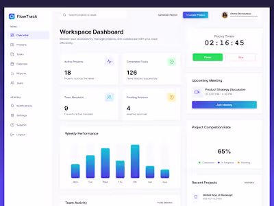 I designed a modern SaaS