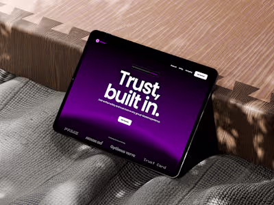 Designed a SaaS Website for an Admin Startup