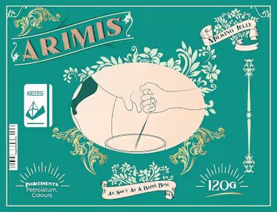 Packaging Design: Arimis Jelly