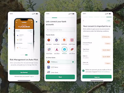 Kniru - AI Fintech Mobile App Design