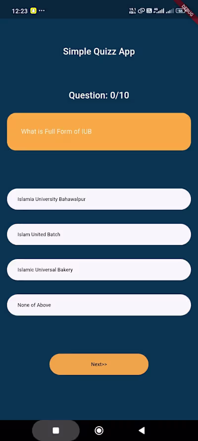 Simple Quiz App