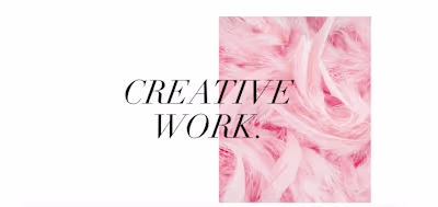 WORK PORTFOLIO | AbbyWilliamsCreative