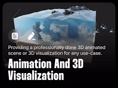 3D Animation and Visualization