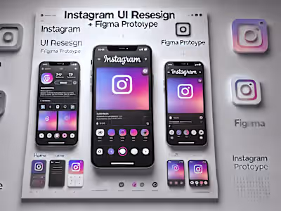 Instagram UI redesign in my way