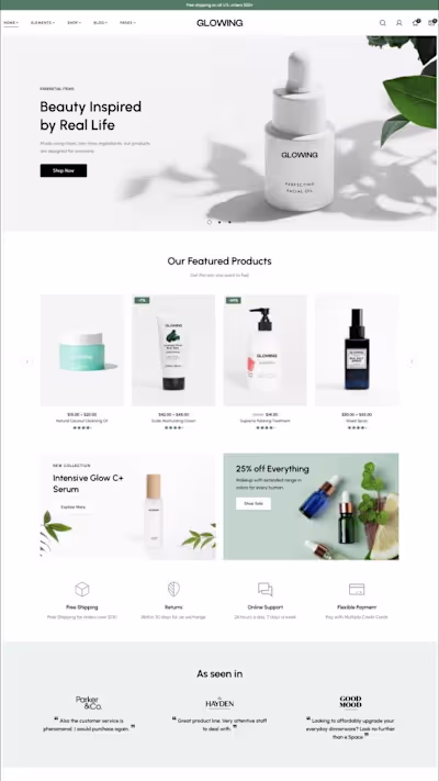 Shopify Store Redesign for Enhanced Performance