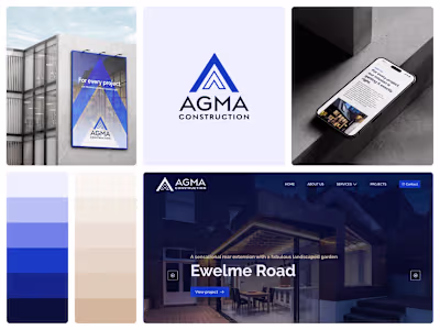 AGMA Construction | Branding & Website