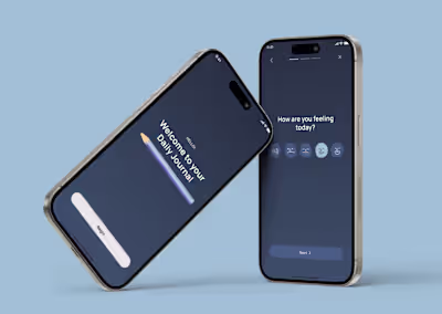 Daily Journal - Mobile App Concept