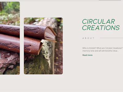 Circular Creations *E-Commerce