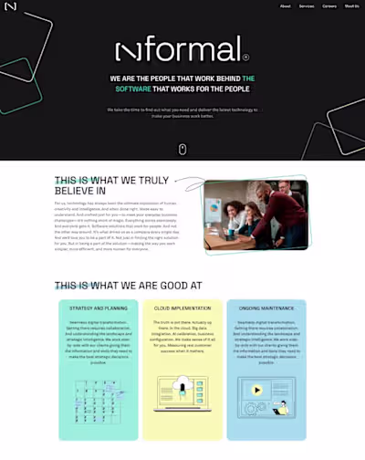 nformal.io - Figma to Website