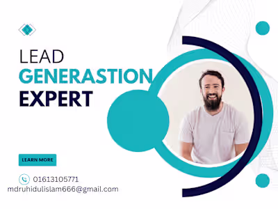 I will a Profassional Lead Generation Expert