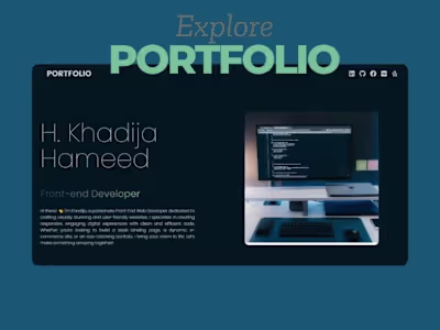 Portfolio Website