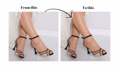 Product Photography Editing (Shoes)