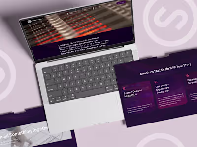 Enterprise Tech Integration Website |