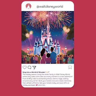 Instagram Ad for a Family Theme Park (Campaign Ad)