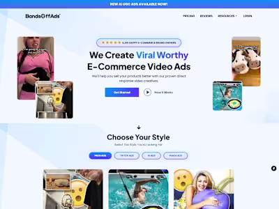 Social Media Content Creation & Framer Website Integration